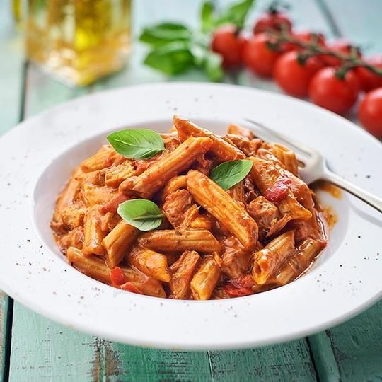 Creamy Arrabbiata with Chicken