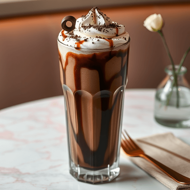 Dark Chocolate Espresso Shake