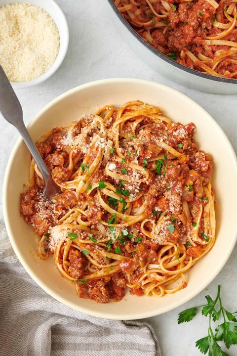 Fettuccine Bolognese