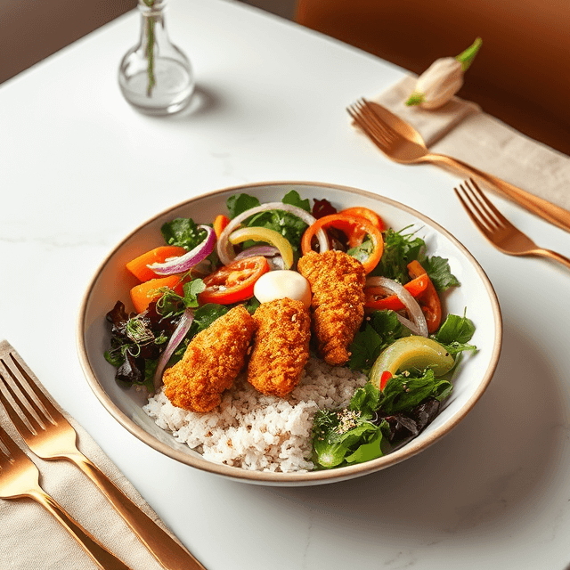 Crispy Chicken Bowl