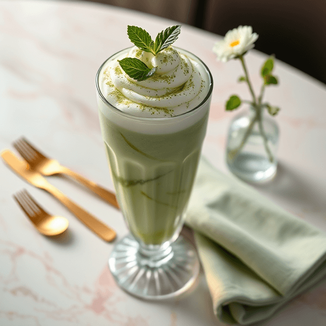 Matcha Mint Shake