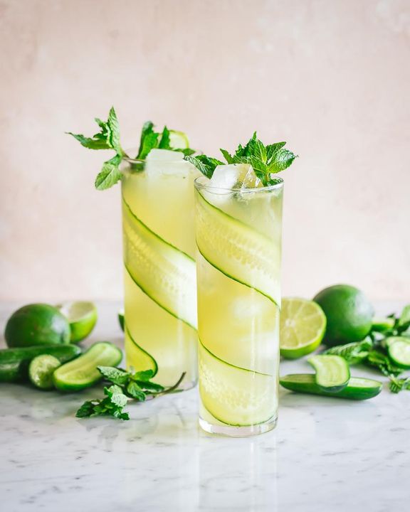 Sparkling Cucumber & Lychee