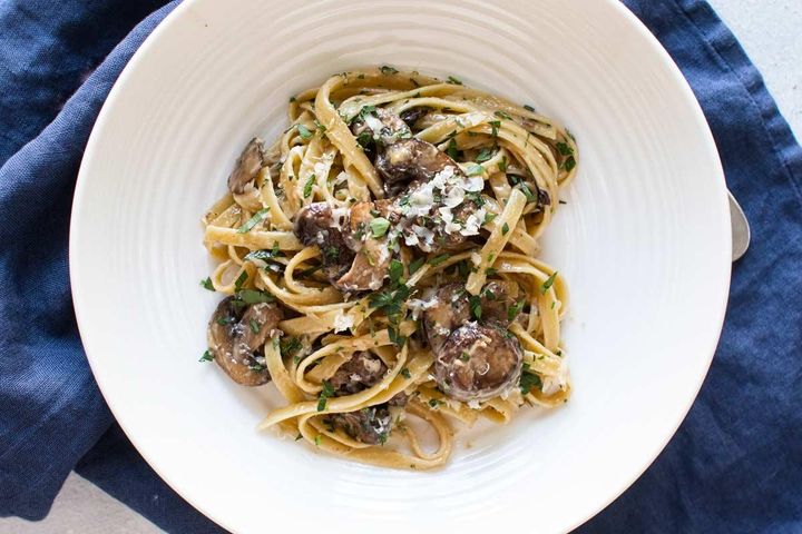 Truffle Rigatoni Alfredo
