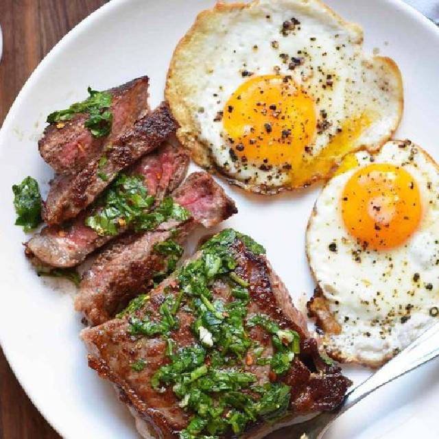 Steak and Egg