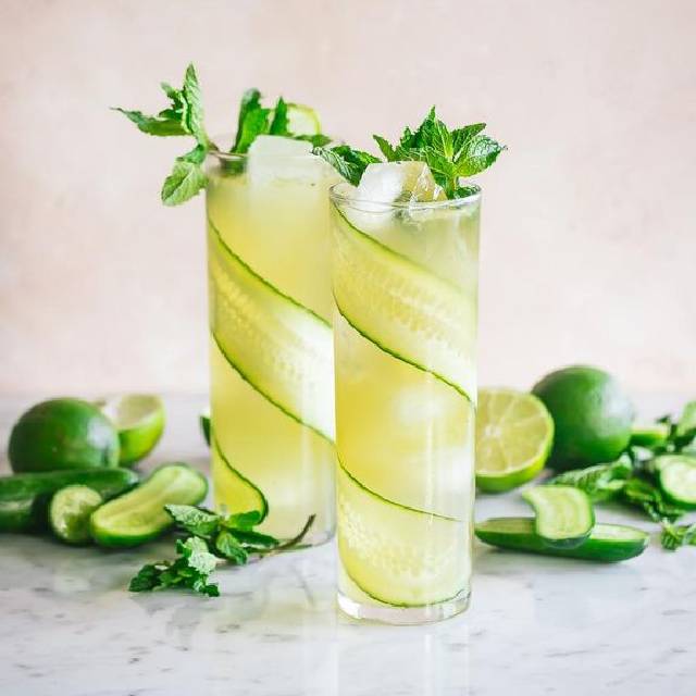 Sparkling Cucumber & Lychee