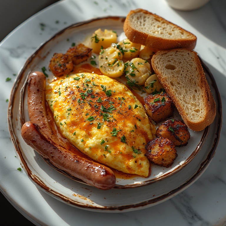Veggie Delight Omelette