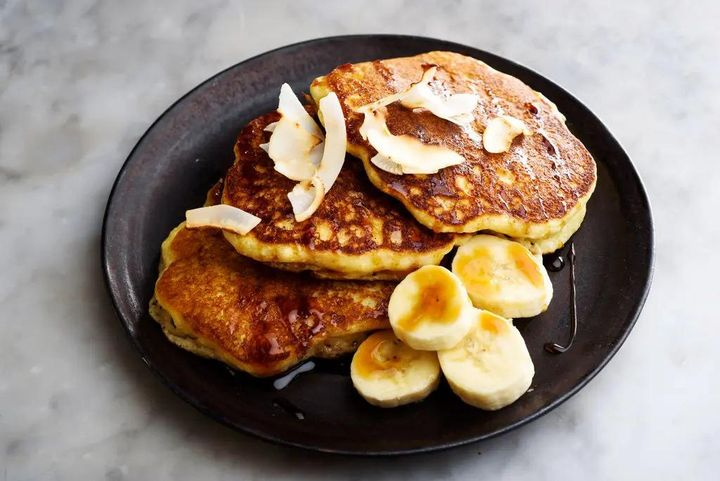 Tropical Coconut Pancakes
