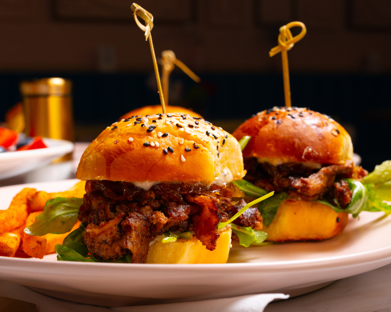 Smoked Brisket Sliders